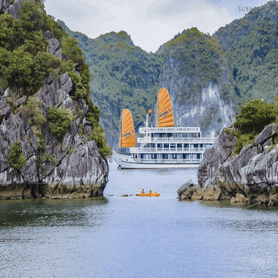 Lan Ha Bay - Ha Long Bay 2 Days 1 Night Cruise From Cat Ba Island