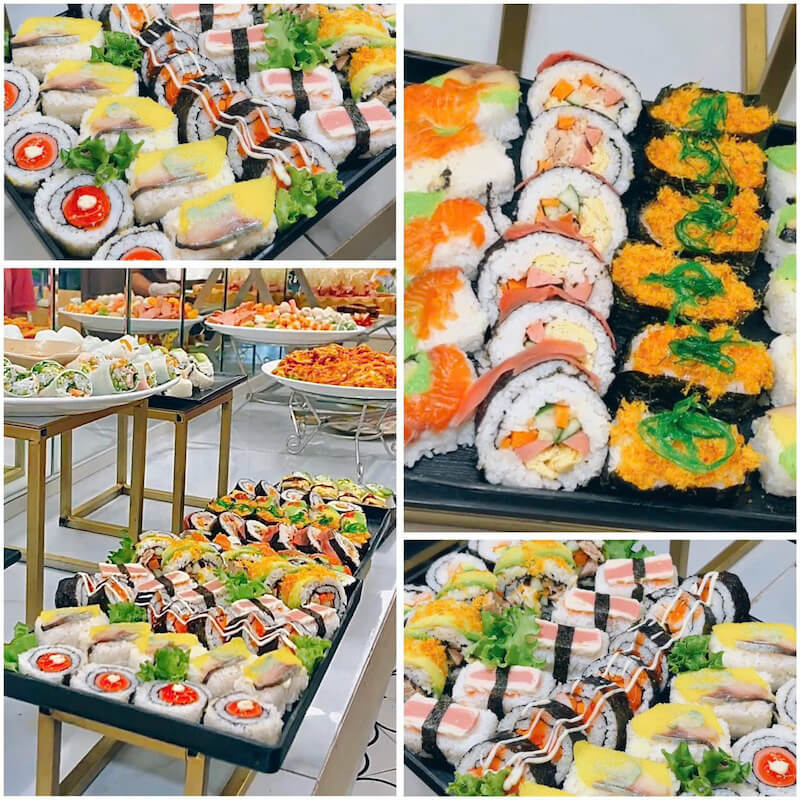 Seafood buffet restaurant in Cat Ba 7