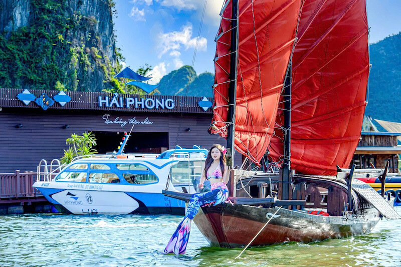 Check in floating farmstay