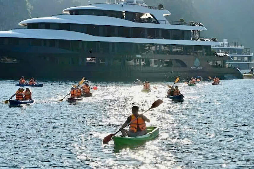 Activies on Oasis Bay Party cruise