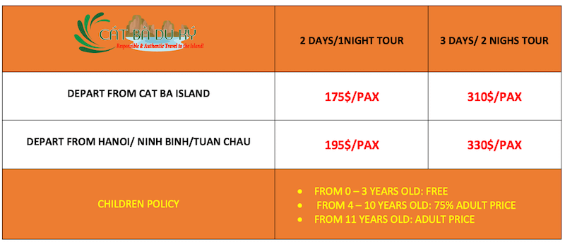 Petit Prince Overnight Cruise Price