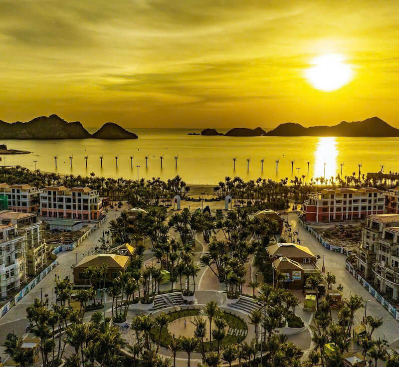 Sunset at Sun Bavaria Cat Ba