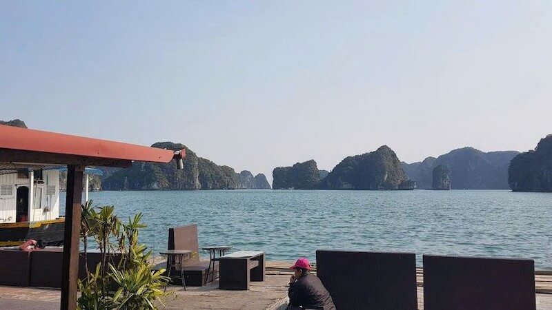 Lan Ha Bay floating raft stay