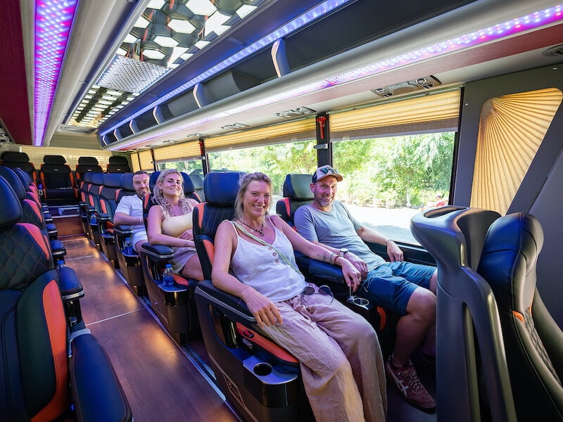 Hanoi - Lan Ha Bay 1 day tour bus