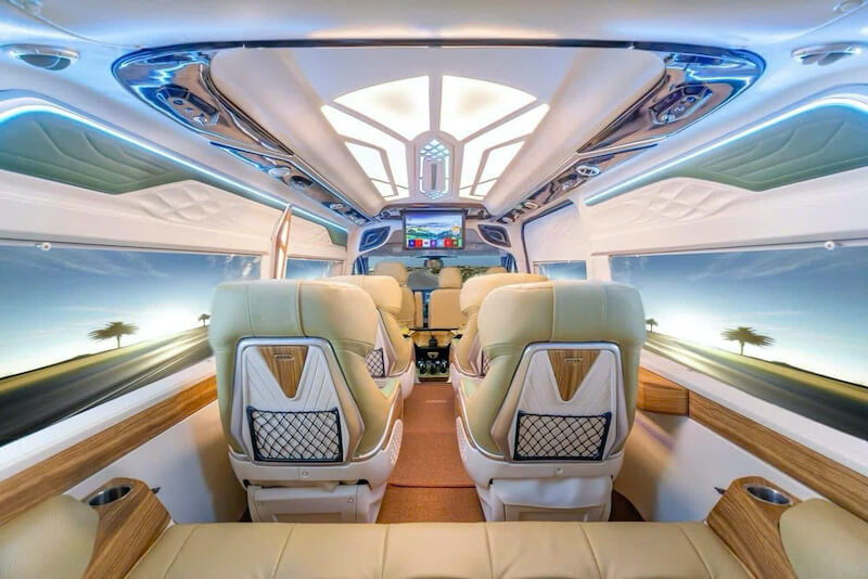 Ninh binh 9 seated bus