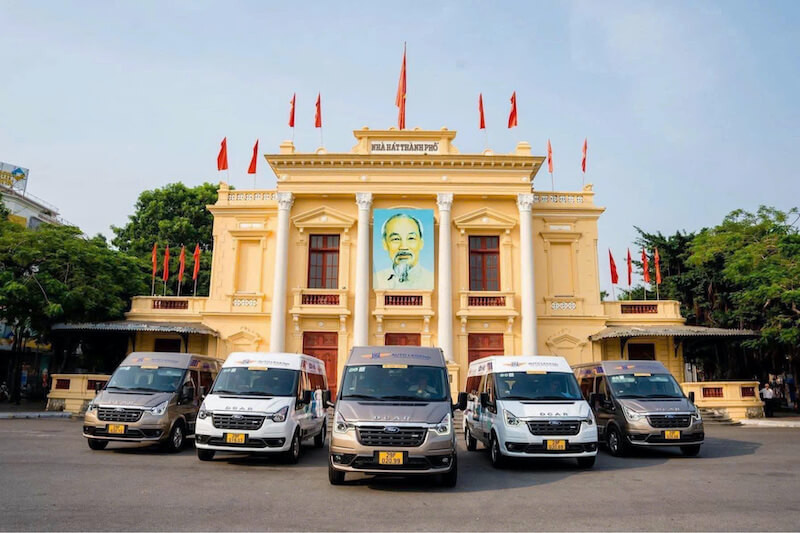 Ninh Binh - Cat ba 9 seated bus