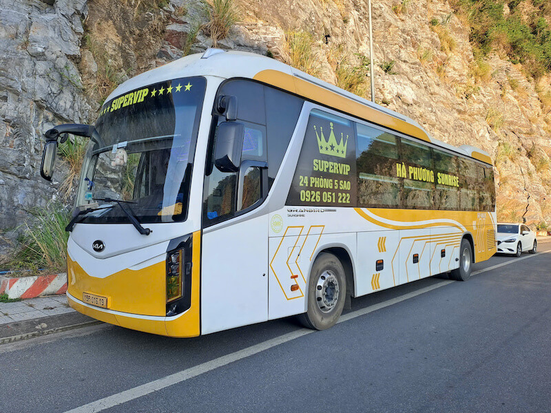 Sapa - Cat Ba Direct sleeper bus
