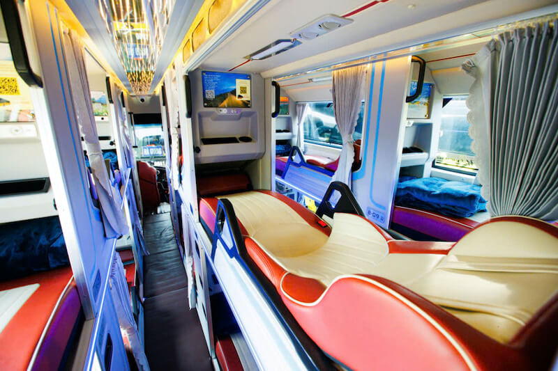 Ha Giang - Cat Ba sleeper bus 02