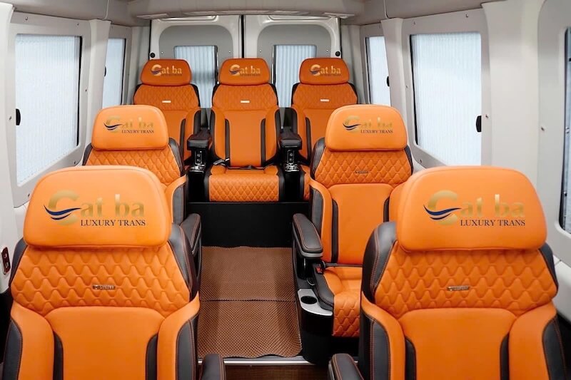 Hanoi - Cat Ba 9 seat Limousine 02