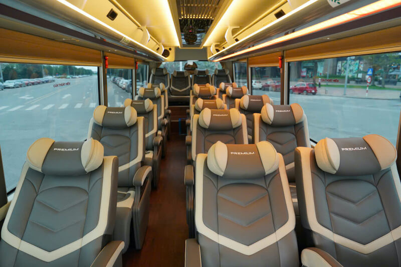 18 seat Limousine Hanoi - Cat Ba 03