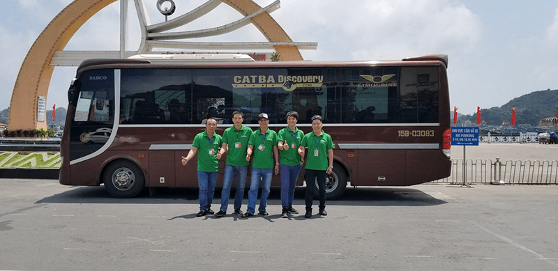 Bus to Cat Ba from Ninh Binh