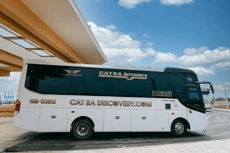 Bus to Cat Ba from Tam Coc