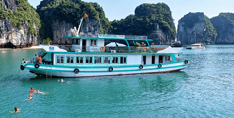 Lan Ha Bay - Ha Long Bay 1 full day 3 star cruise 